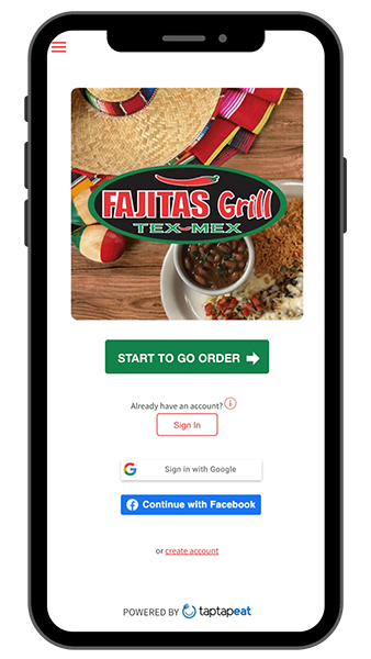 Online Ordering Branded to Restaurant - Developed by TapTapEat