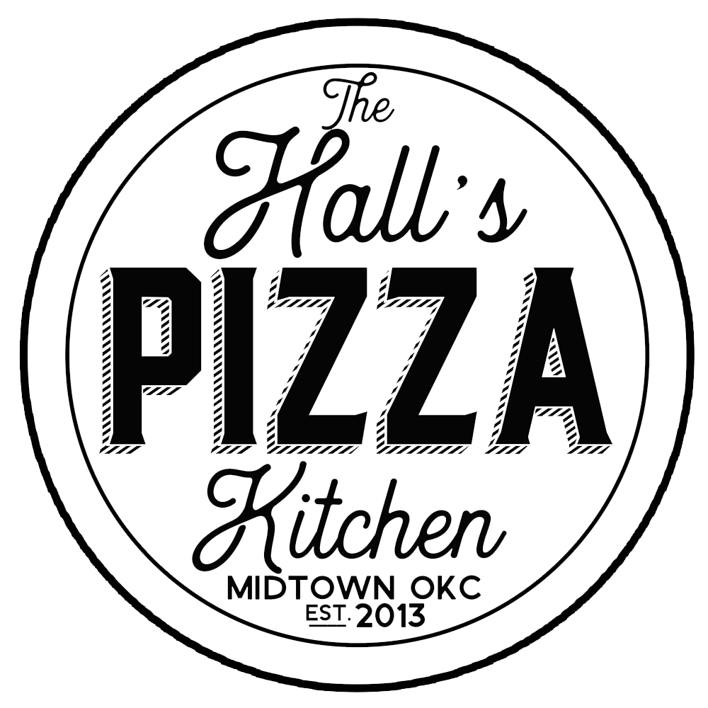 The Hall's Pizza Kitchen logo