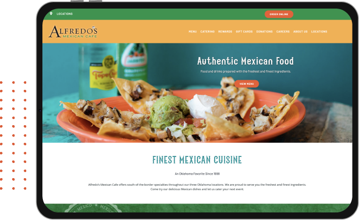 alfredos mexican food